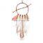 Macrame Wall Hanging 2021 Floral Feather Wood Dream Catcher Door Bohemian Sun Catcher Suncatcher