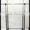1" steel double pole adjustable closet hanger display rack