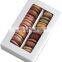 Macaron box with transparent display window chocolate truffle sweet boxes cake popular dessert food box