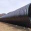 Corrugated culverts large diameter corrugation pipe assembled