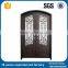 Factory Price And Glass With Iron Front Door Insert