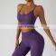 Ladies sports bra fitness workout running women custom logo gym top classic plus size solid sports bra for women