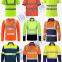 Reflective Vest Warning Security Safety Clothes Vest Road Traffic Group Fluorescent Coat Can be Printed