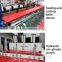 High speed t-shirt shopping bag fully automatic plastic bag making machine price