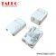 Sample Free CAT5E RJ45 8P8C UTP 1 port and 2 port surface mount outlet box Compatible with keystone jack with RoHS Certificate