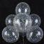 Hot Selling Big 18 36 Inch Happy Birthday Party Globos Helium Biodegradable Latex Round Balloon Transparent Balloon Clear Balloons