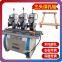 Multi head drilling machine with three adjustable heads, aluminum and wood drilling equipment