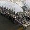 Stainless Steel Airport Trolley/Airport Luggage Trolley With Three Wheels/Baggage Trolley