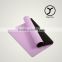 Anti-Tear wear-resisting white rubber base pu leather mat for yoga