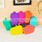 2015 Hot selling Silicone rubber cosmetic bag/colorful cosmatic bags