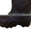 black pvc boots for kid/kid pvc rain boota/cuty kid boots