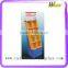 hot sale books promotion customized corrugated 4 layer display stand shelf