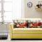 Foshan furniture modern sofa cum bed yellow folding sofa bed