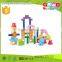 Young Builders Preferred Fantasy Castle ASTM Passed Colorful Wooden Blocks Set