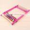 2015 Promotional pink looms wooden toy pretend play, DIY pretend play toy