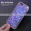 Clear Dynamic Flexible Liquid Quicksand Phone Case Cover for Iphone 6s 6plus 7