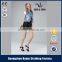 2016 high fashionable sleeveless spring summer ladies girls short cotton spandex denim vest