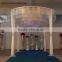 beautiful white round shape fabric wedding mandap decoration for weding decoration supplise in guangzhou MBD-007