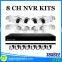 8ch wifi ip camera with nvr kit full hd wireless ip camera Vadal-proof Day ip camera