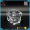Hot selling 3 oz clear glass perfume bottle with pump sprayer