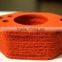 Flame retardant silicone sponge