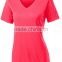 Latest apparel womens fine jersey football t-Shirt, v-neck sublimation custom printing dri fit t shirt                        
                                                                                Supplier's Choice
