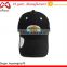 Custom Design Embroidery Black Cheap Golf Baseball Hat Sports Men Good Quality 100% Cotton Twill 6-Panel Golf Caps Hats