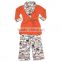 Wholesale Soft Warm Printed Boys And Girls' Pajama Set Robe