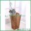 FB8-2034 bamboo wood unbrella holder storage basket