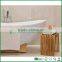 Bamboo bathroom storage stool from fuboo