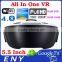 Quad core VR Newest ENY Brand EVR02 All In One VR Glasses 3D VR Box Virtual Reality Head mount Glasses tv box