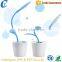 Rechargeable 18650 Creative Touch LED Table Lamp Sapling Shape Learning Eye-Protection Lamp