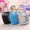 Yiwu Craft Lock Colorful design zinc alloy 3 digits combinaton lock