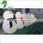 pvc 2m high inflatable led snowman for christmas decotation