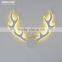 Modern Acrylic Wall Lamp LED Deer Antler Wall Sconces MD81777-L2