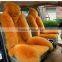 Factory price high quality winter warm luxury sheepskin wool car seat covers car keep you out the cold, long hair