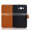 Factory direct price wallet pattern leather case for Samsung Galaxy J7 with card slot