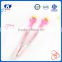 2016 Promotional high quality plastic ballpen with plant topper