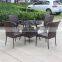 garden rattan set/outdoor rattan furniture set/garden dining set