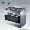 free standing gas cooker with 8functions oven