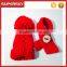 A-839 Christmas Knit Bottle Cover with Hat Scarf Festive Wine Bottle Cover Holiday Wine Bottle Topper Scarf and Hat Set