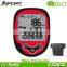 Biggest LCD Display Heart Rate Bicycle Computer with Thermometer