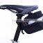 Motorcycle Bike Bicycle Cycling Saddle Seat Bag Black with LED Light