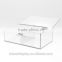 multi function acrylic storage box,clear acrylic box,cusotm acrylic box with hinged lid