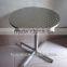 stainless steel table base with table top folding dining table (F9H8A)
