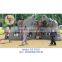 Multifunctional physical rock climbing wall with many different designs for choice