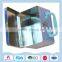 Customized rectangular metal lunch tin box with a plastic handle