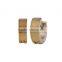 Korean popular personality Gold Crystal Stainless Steel Huggie Hoop Stud Earring