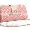 New style lady bag preppy style cow leather messenger bag women