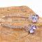 Hair Jewelry 18K Gold Plated Flower Shaped Hair Pin for Women